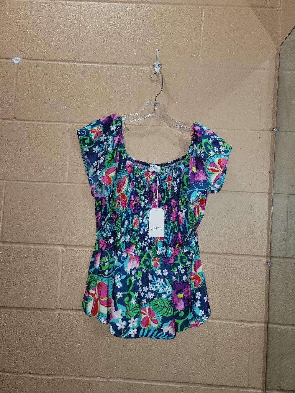 New Emily Wonder Smocked Top